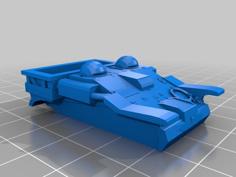 Renault UE Tractor 28mm 3D Printer Model