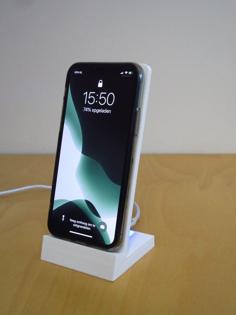 Wireless Charging Stand 3D Printer Model