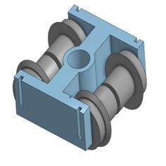 Working N Scale Bogies And Wheels For FDM Or SLA Printing 3D Printer Model