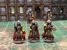 Townsfolke: Town Guard Variants (28mm/32mm Scale) 3D Printer Model