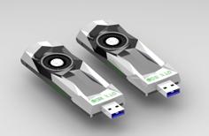 Pendrive Case – NVIDIA Geforce Founder Edition 3D Printer Model