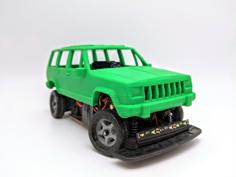 Jeep Cherokee XJ 1:28 RC Body 3D Printer Model