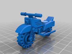 My First Motorcycle Miniature Toy 3D Printer Model