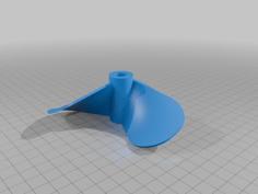 120mm Propeller 3D Printer Model