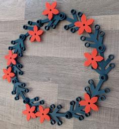 Lego Wreath – Flower 3D Printer Model