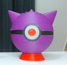 Auto-Opening Gengar Ball 3D Printer Model