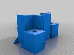 Extended Top Corners- Ender 3 Lack Table Enclosure 3D Printer Model