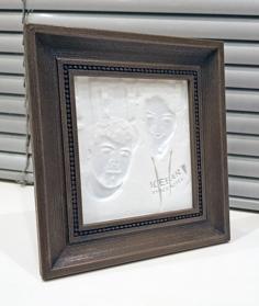 Flexible LIthophane Picture Frame 3D Printer Model