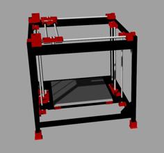 Refil 3D Mini Beast 3D Printer Model