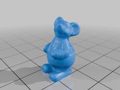 Mouse Statue 3D Printer Model