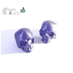 Scharader And Dunlop Skull Valve Cap 3D Printer Model