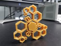 Honeycomb Spinner (No Bearings) 3D Printer Model