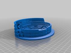 High Quality Roman Colosseum 3D Printer Model