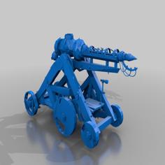 Warp Lightning Cannon – Skaven – Warmachine 3D Printer Model