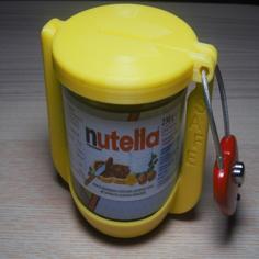 Small Nutella Safe And Piggybank – Without Screw!!! 3D Printer Model