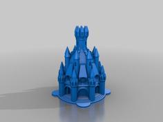 Round Castle – Warmaster Terrain 3D Printer Model