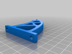 Topology Optimized Coat Hook 3D Printer Model