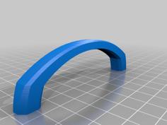 Modern Cabinet Handle 3D Printer Model