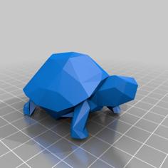 Low Poly Turtle 3D Printer Model