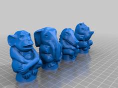 Jumanji Token 3D Printer Model