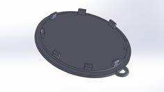 Cup Lid 3D Printer Model