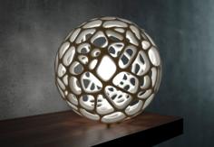 Generative Design. Voronoi Sphere (LQ) Version 3D Printer Model