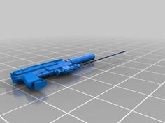 Fallout New Vegas 10mm Pistol All Mods 3D Printer Model