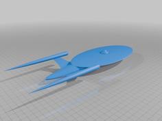 Alps Class-Star Trek 3D Printer Model