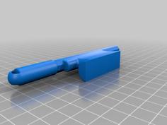 Cello Bow Practice Keychain 3D Printer Model