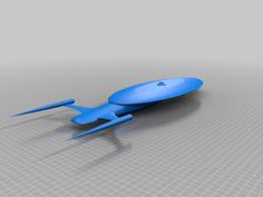 Polimnia Class-Star Trek 3D Printer Model