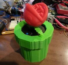 SMB3 Mario Pipe Top Audio Insert 3D Printer Model