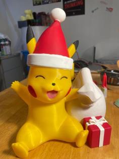 Christmas Pikachu 3D Printer Model