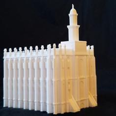 St. George Utah Temple Church Of Jesus Christ Of Latter-day Saints 3D Printer Model