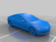 Tesla Model S 3D Printer Model