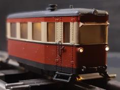 1/120 Railbus T1 Of GHE 1000mm Narrow Gauge TTm Scale 3D Printer Model