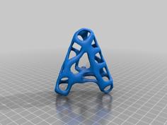 Voronoi Alphabet (Complete From A To Z!!) 3D Printer Model