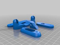 Hamster Bottle Adapter Bracket 3D Printer Model