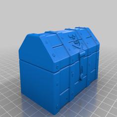 Pirate Treasure Chest 3D Printer Model