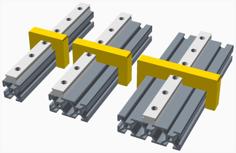 MGN12 Linear Rail Centering Jig 3D Printer Model