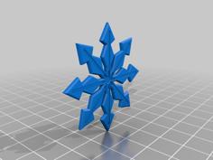 Snowflake 3D Printer Model