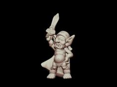 Kyn Finvara: Gobling (28mm/32mm Scale) 3D Printer Model