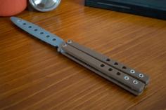 Benchmade 62 Balisong Butterfly Knife M3 Fasteners 3D Printer Model