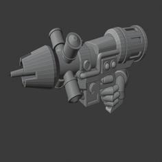 Grav-pistol 3D Printer Model