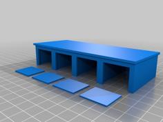 Garages X4 3D Printer Model