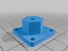 Vex To 4mm D Shaft Adapter 3D Printer Model