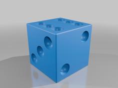 Simple Dice 3D Printer Model