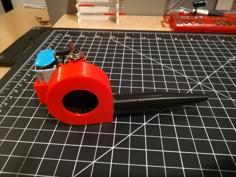 Mini Leaf Blower 3D Printer Model